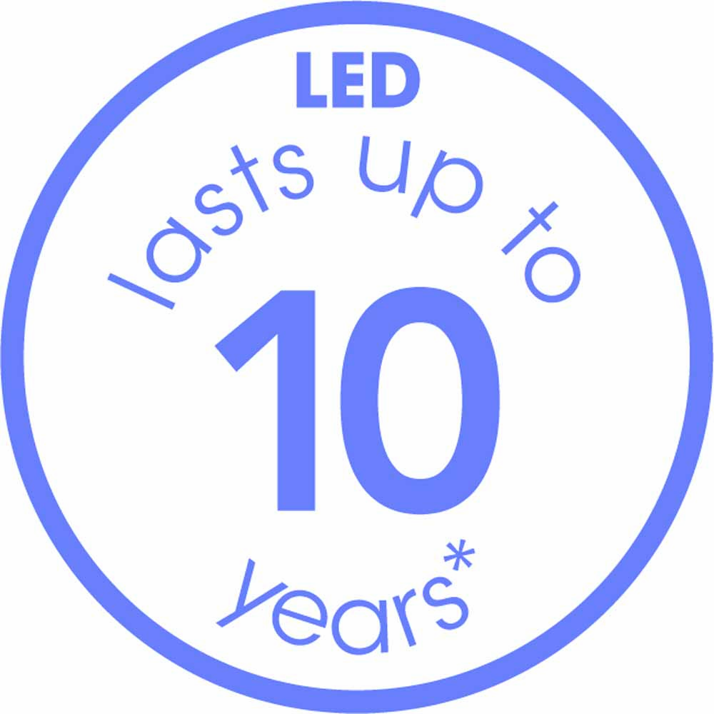 TCP 1 pack ES LED 9W Vintage Classic Light Bulb Image 4