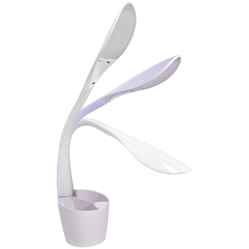 Sewing Online SO1280 White LED Lamp with Organiser Flexible Neck and Dimmer Image 4