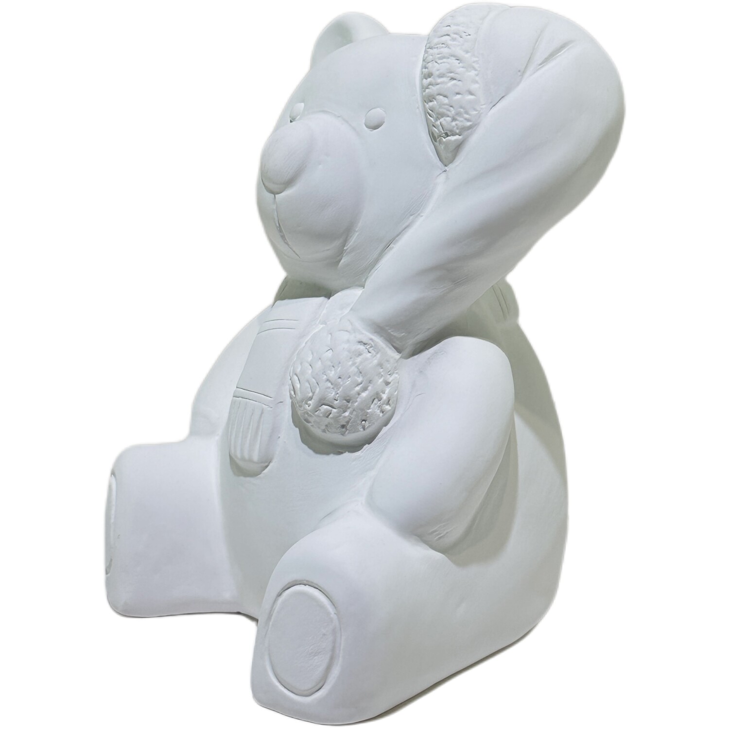 Paint Your Own Ceramic Christmas Bear Kit White Image 4