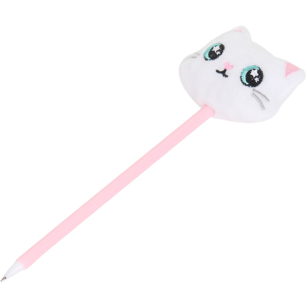 Cat or Dog Fluffy Head Pen Image 4