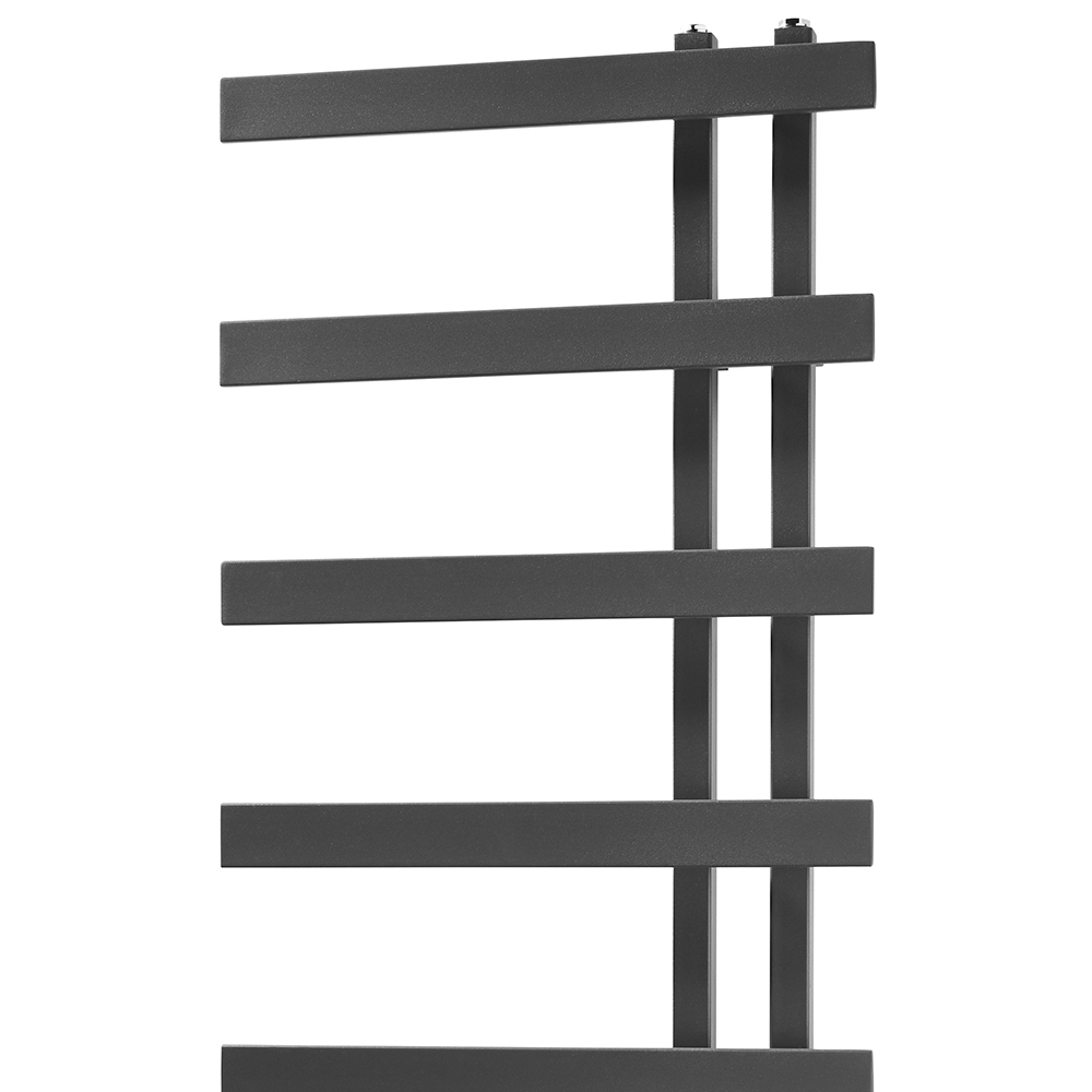 Towelrads Horton 1352BTU Anthracite Towel Radiator 1200 x 500mm 396W Image 2