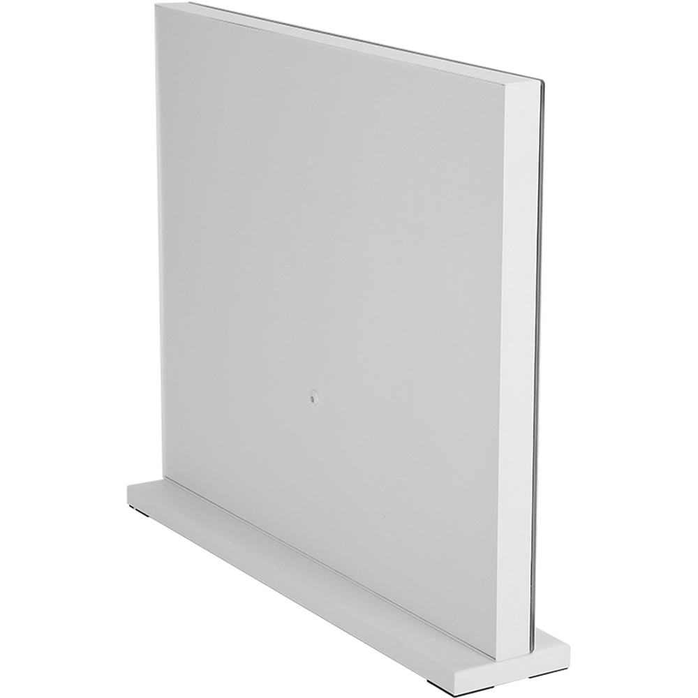 Living and Home White Contemporary LED Vanity Makeup Mirror 50 x 42cm Image 5