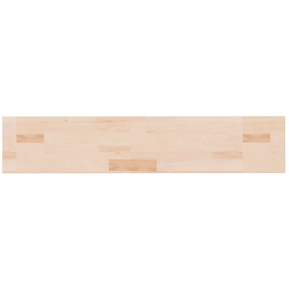 vidaXL 20 x 100cm Natural Oak Wood Shelf Board Image 1