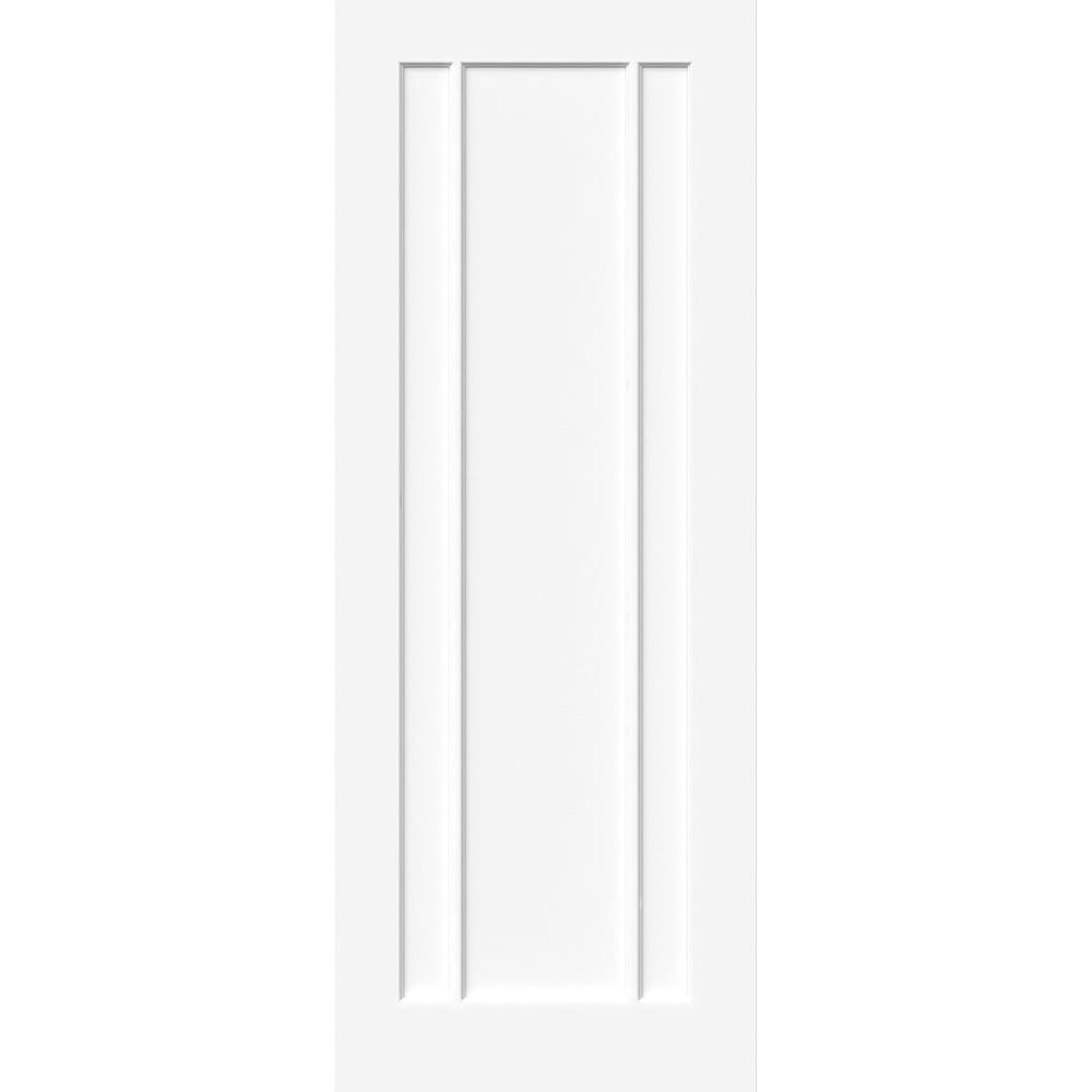 Green & Taylor Worcester White Primed 3 Panel Internal Door 1981 x 610mm Image