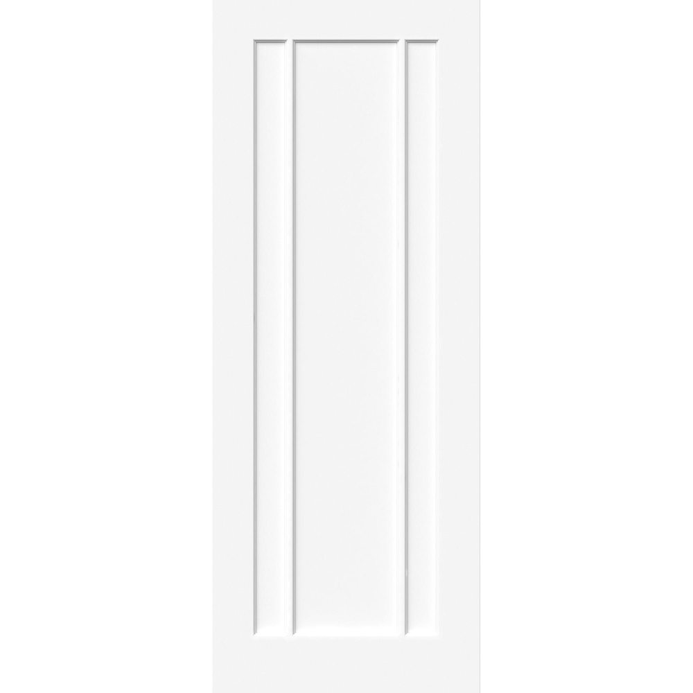 Green & Taylor Worcester White Primed 3 Panel Internal Door 1981 x 686mm Image