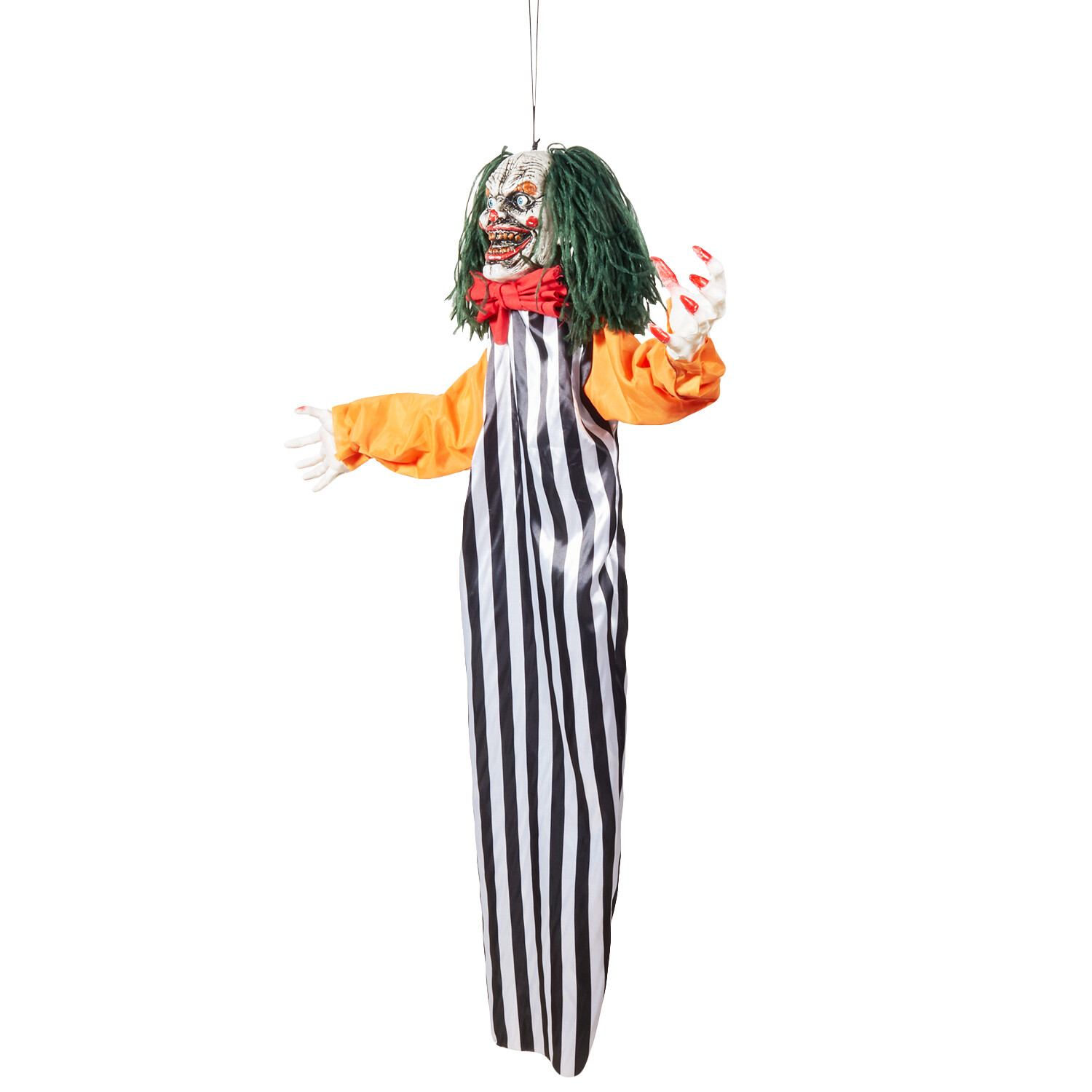 Hanging Creepy Clown Multicolour Image 3