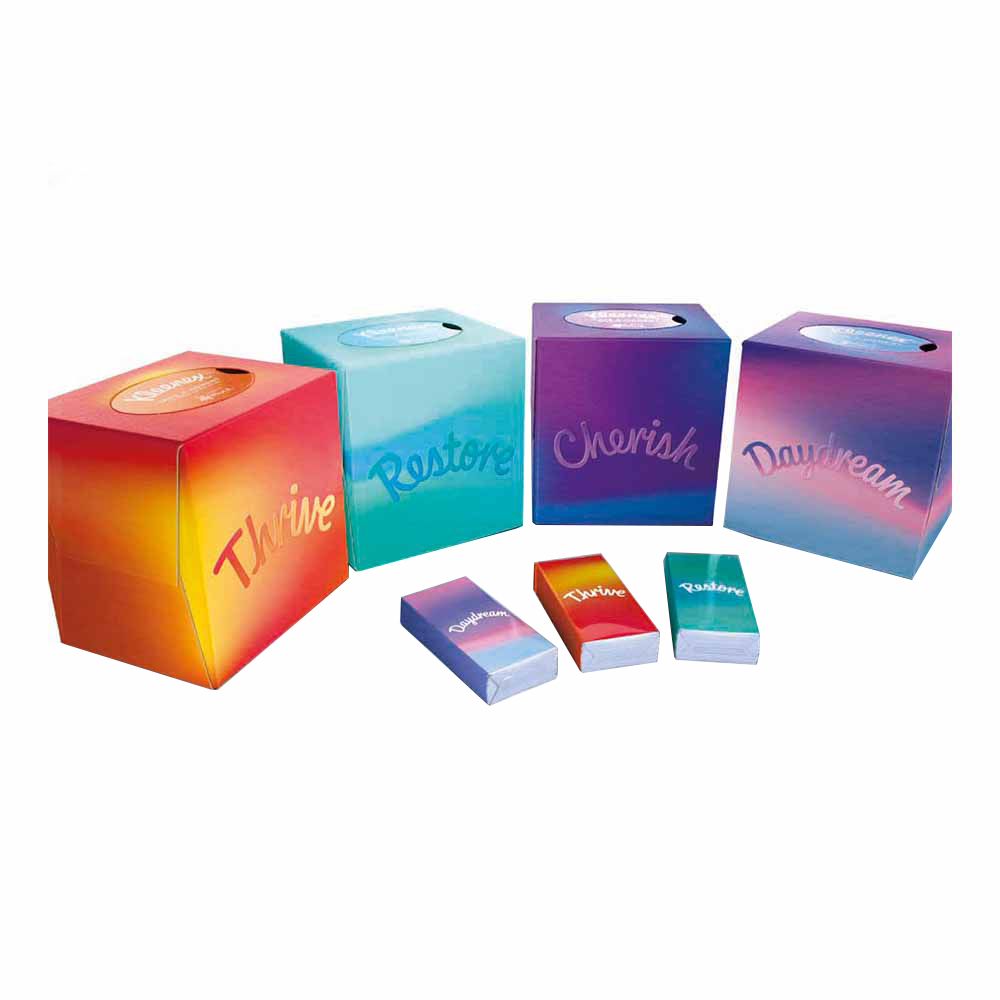 Kleenex Collection Cube Tissues 48 Sheets Image 2