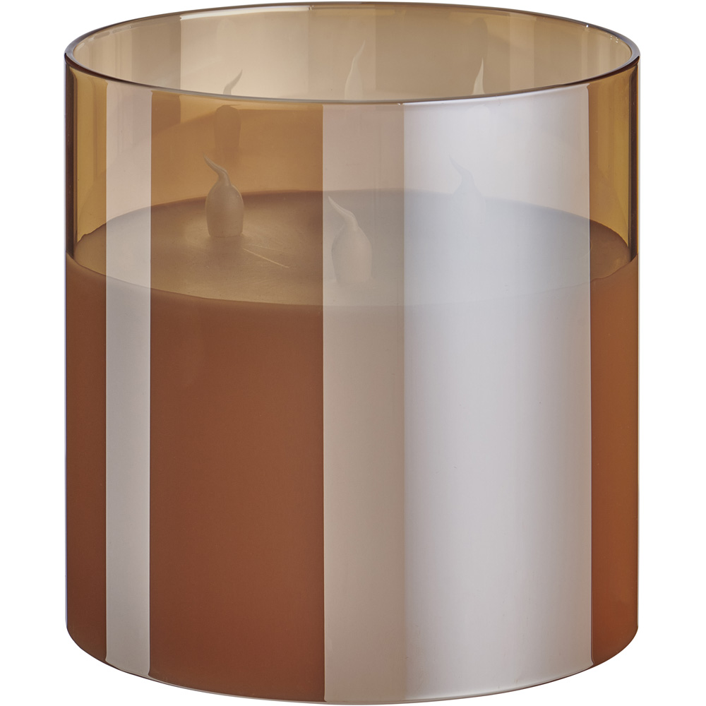 Wilko Flameless LED Candle Jar Large Image 1