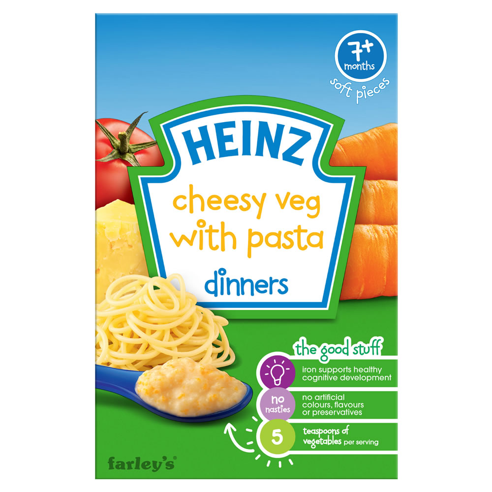 Heinz Cheesy Vegetable Pasta 100g Image