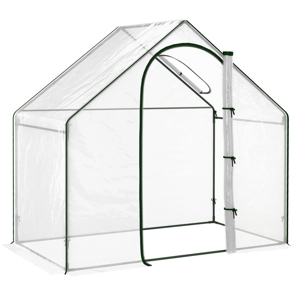 Outsunny PVC 5.9 x 3.3ft Portable Walk In Greenhouse Image 1