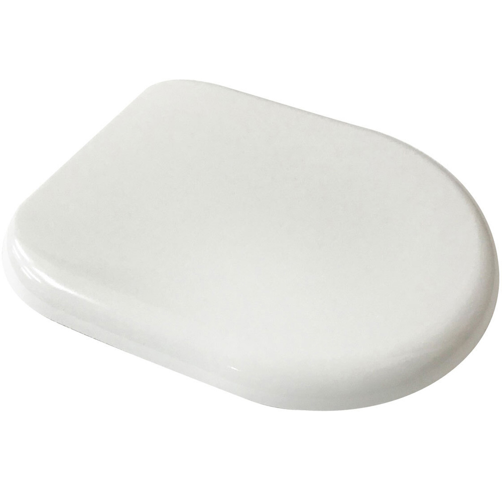 Abberley White Duroplast Toilet Seat Image 1