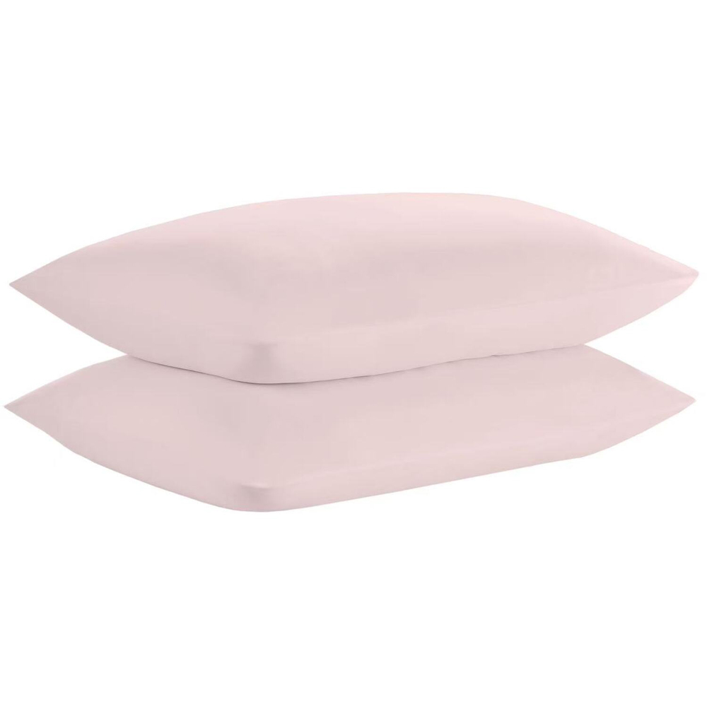 Easy Care Plain Sheeting Set Blush King Image 4