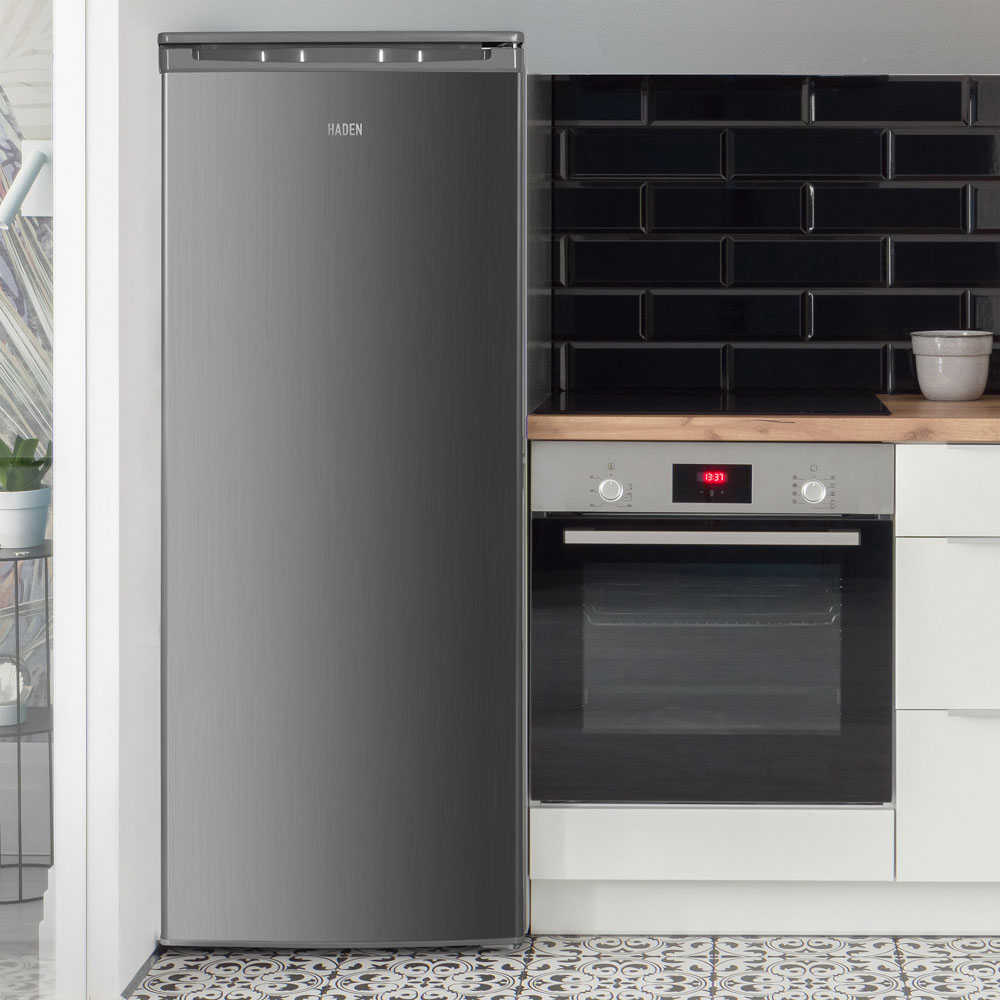 Haden HZ218IX Silver 168L Tall Freezer Image 2