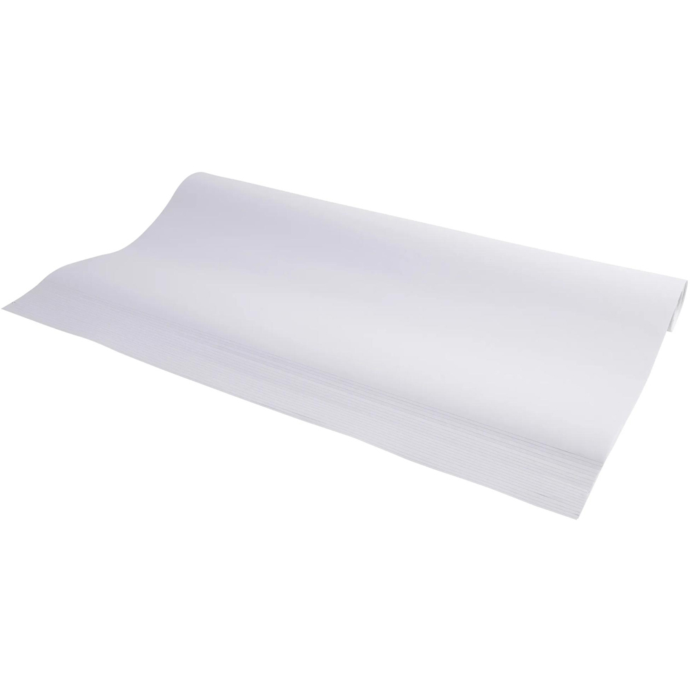 Exacompta 72gsm Plain White Flipchart Pad 5 Pack Image 3