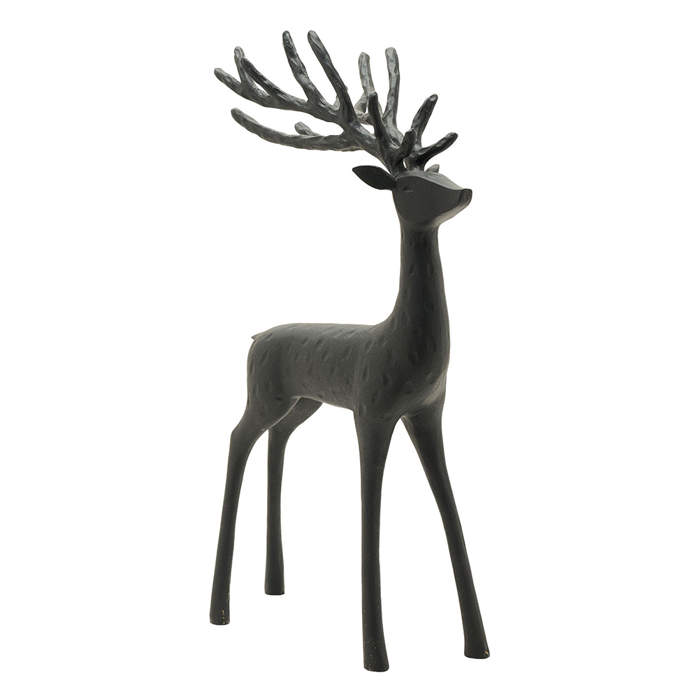 The Christmas Gift Co Black Deer Ornament Image 5