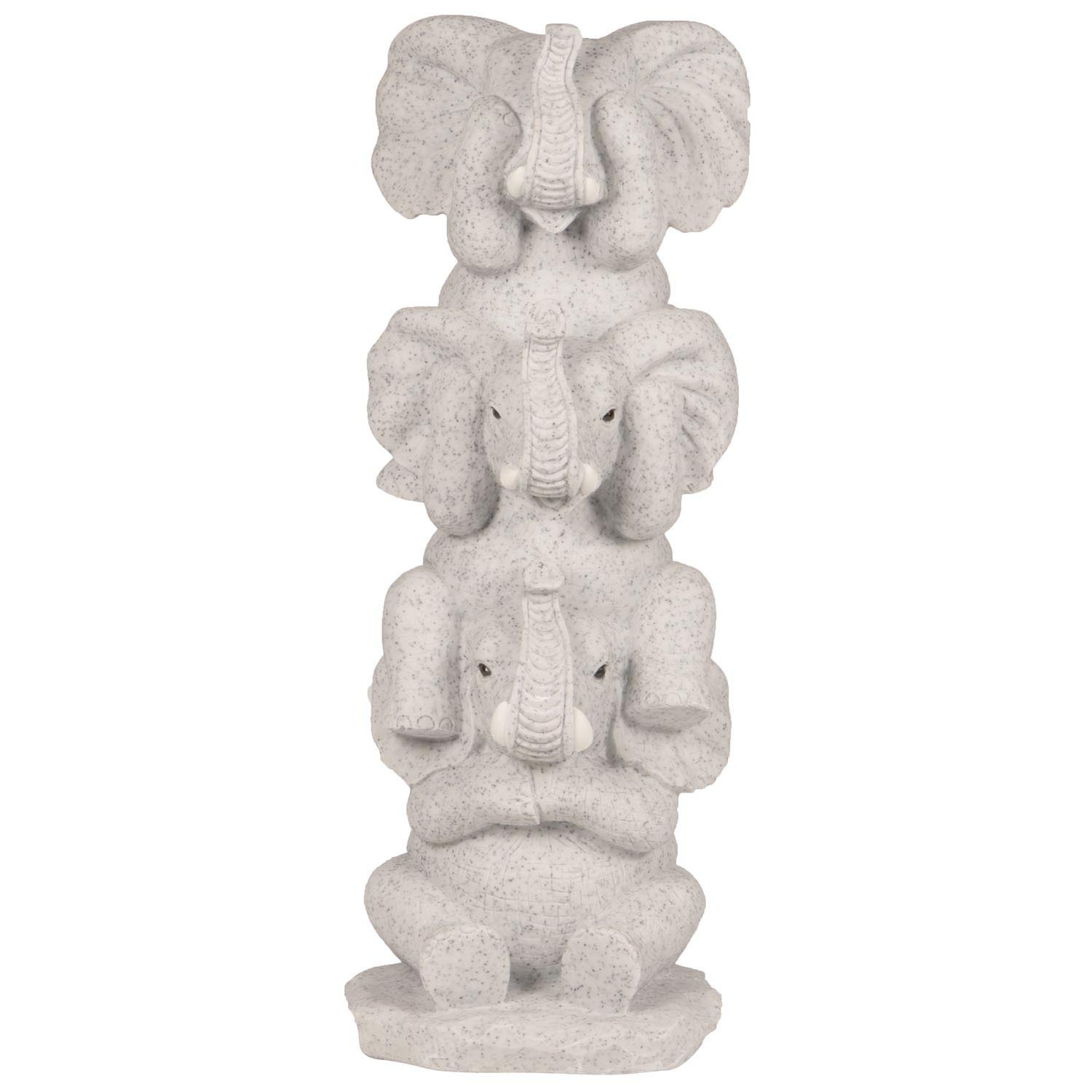 Enigma 3 Wise Elephants Ornament Image 1