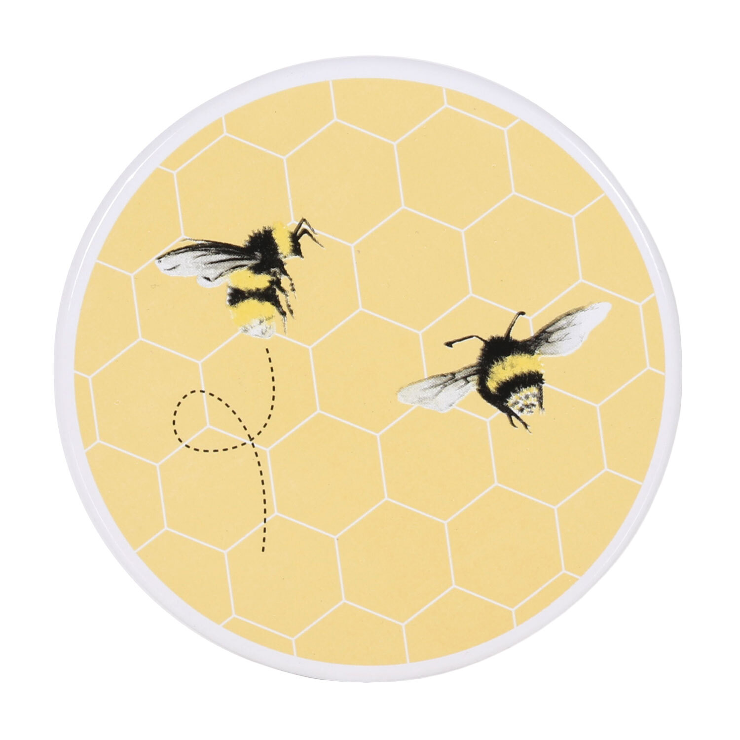 Honeycomb Ceramic Coaster Image 1