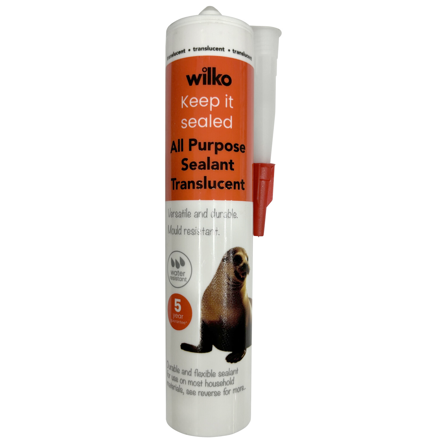 wilko All Purpose Sealant - Translucent Image 1