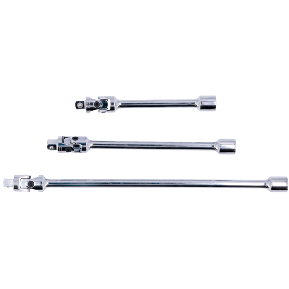 Laser 3/8 inch D Spring Loaded Universal Joint Extension Set Image 4