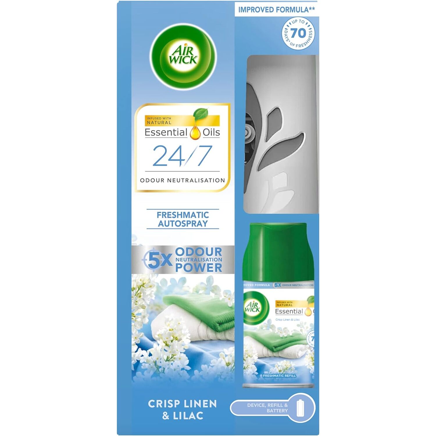Air Wick Essential Oils Freshmatic Autospray Kit Image