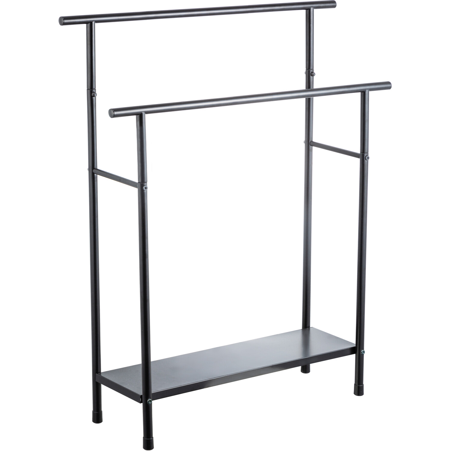 Brooklyn 2 Tier Towel Rack Stand - Fawn Image 1