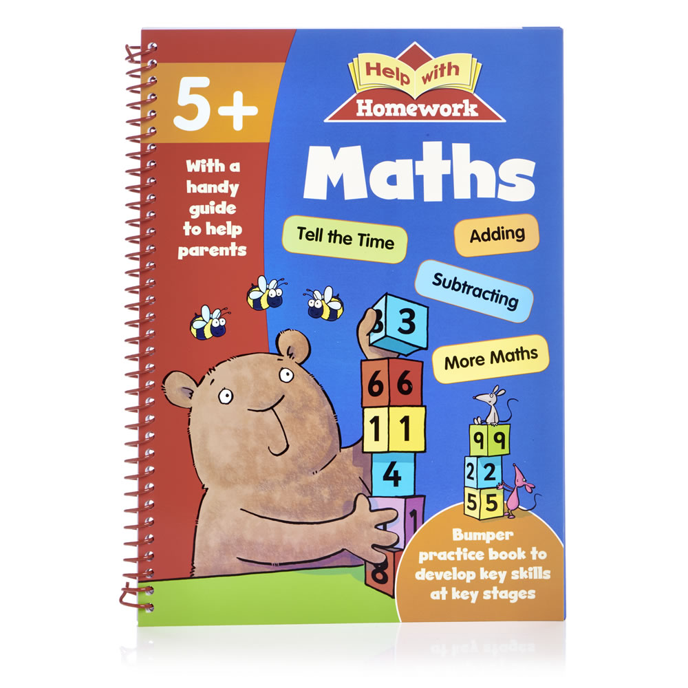 Help With Homework Maths and English Activity Book Ages 5+ Image 3