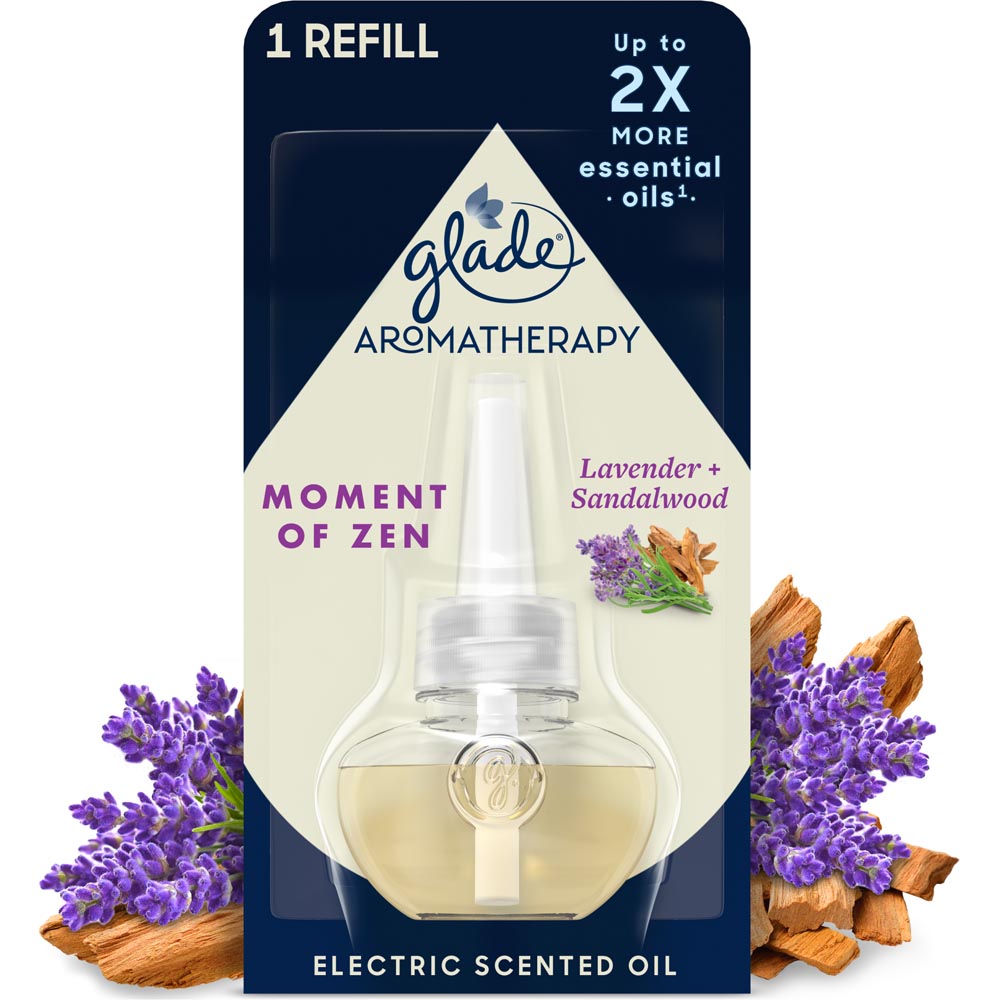 Glade Moment of Zen Aromatherapy Electric Scented Oil Refill 20ml Image 3
