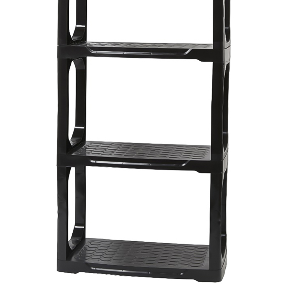 Samuel Alexander 5 Tier Shelving Garage Storage Unit Black Image 3