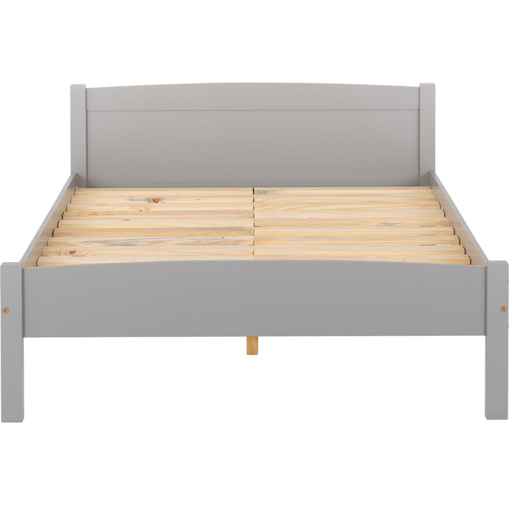 Seconique Double Amber Grey Slate Bed Frame Image 3
