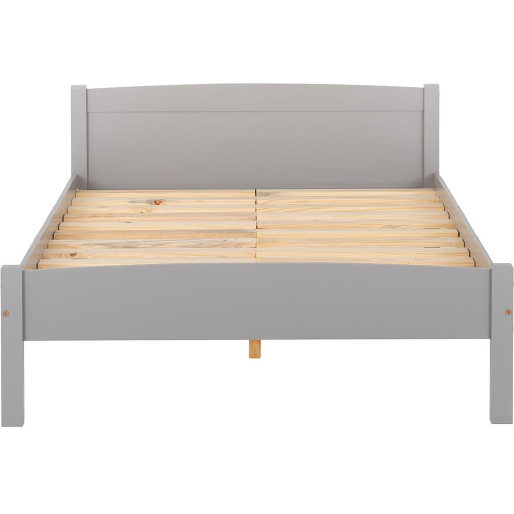 Seconique Double Amber Grey Slate Bed Frame Image 3