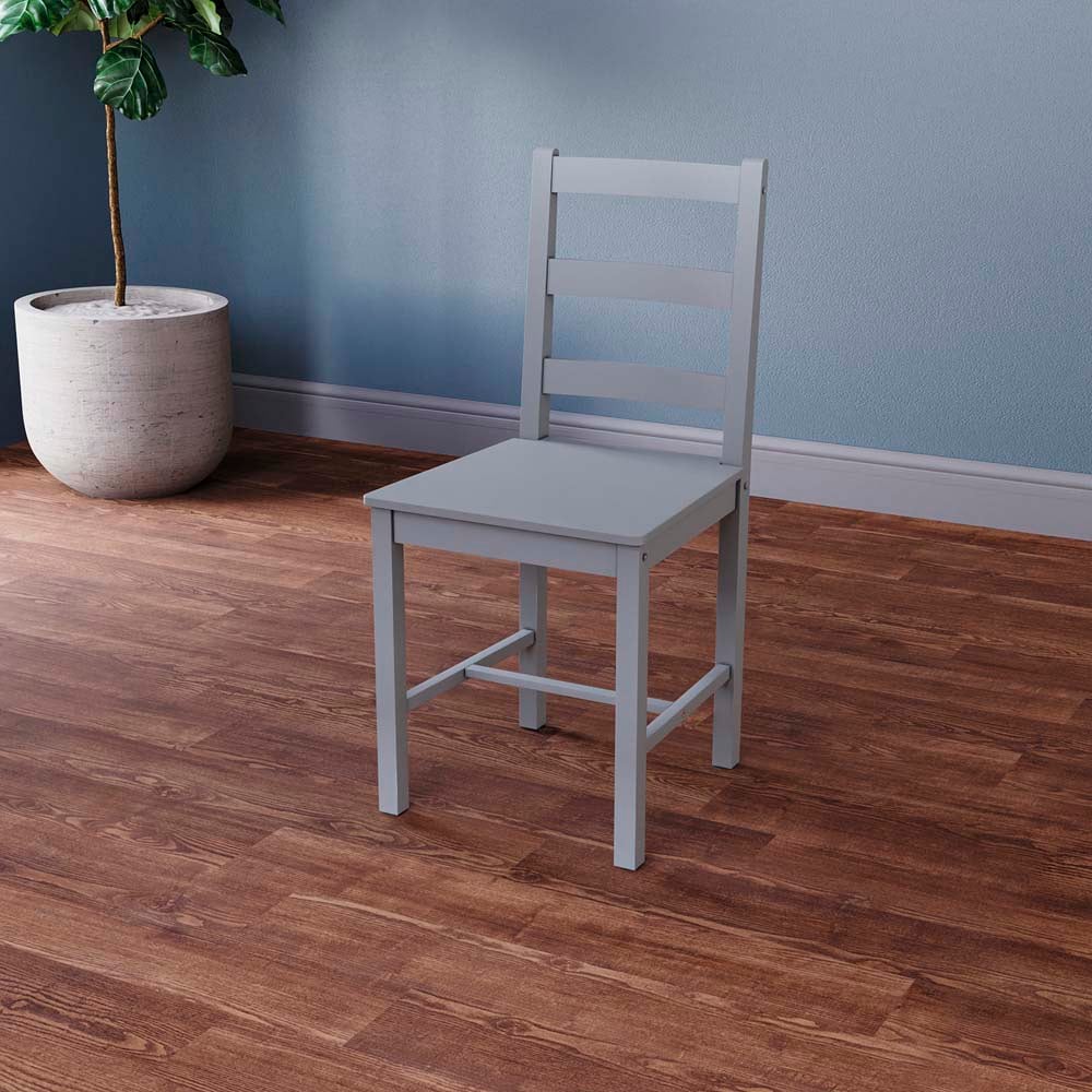 Vida Designs Yorkshire 4 Seater Dining Set Grey Image 6