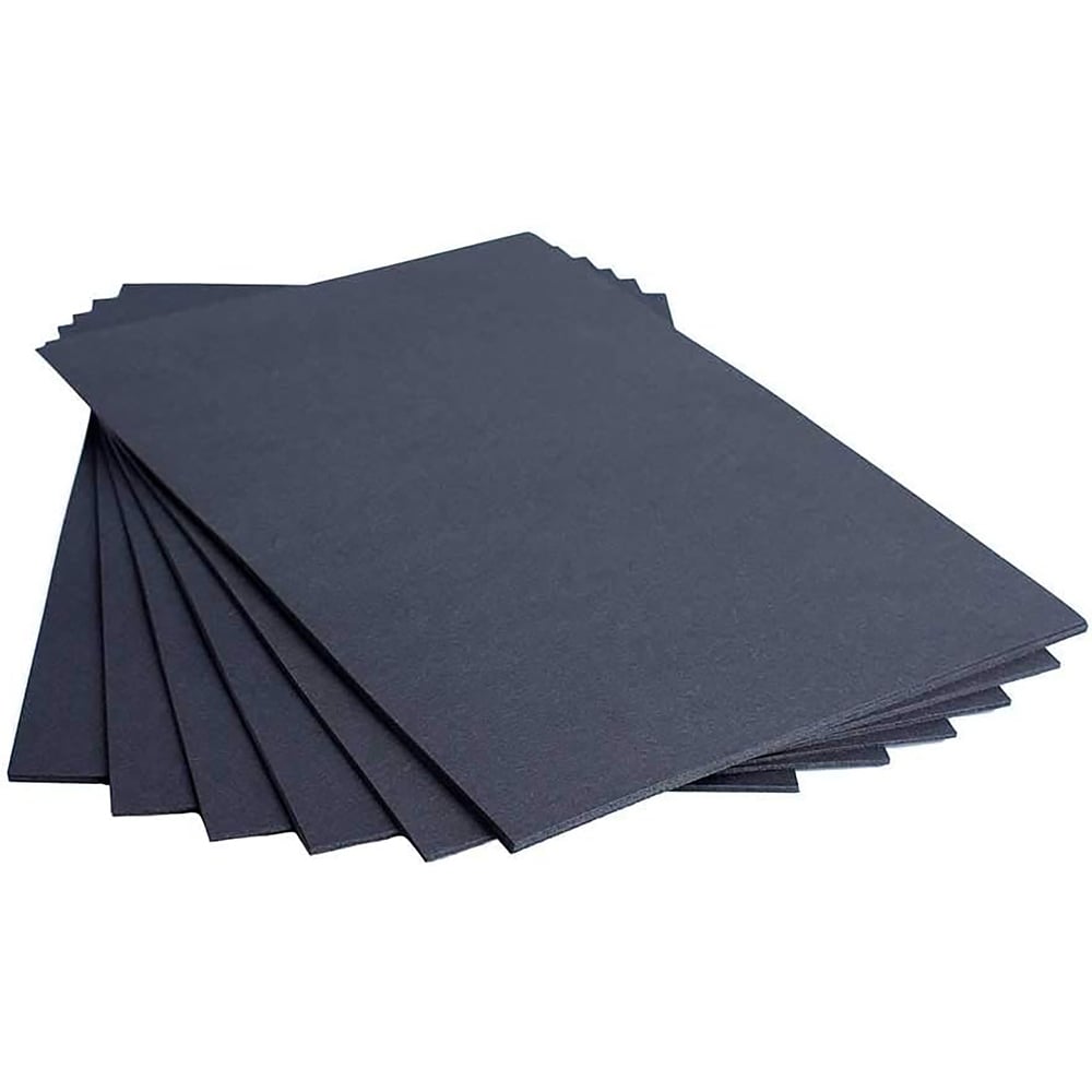 Stephens A4 Black Card 25 Sheets 240gsm Image 2