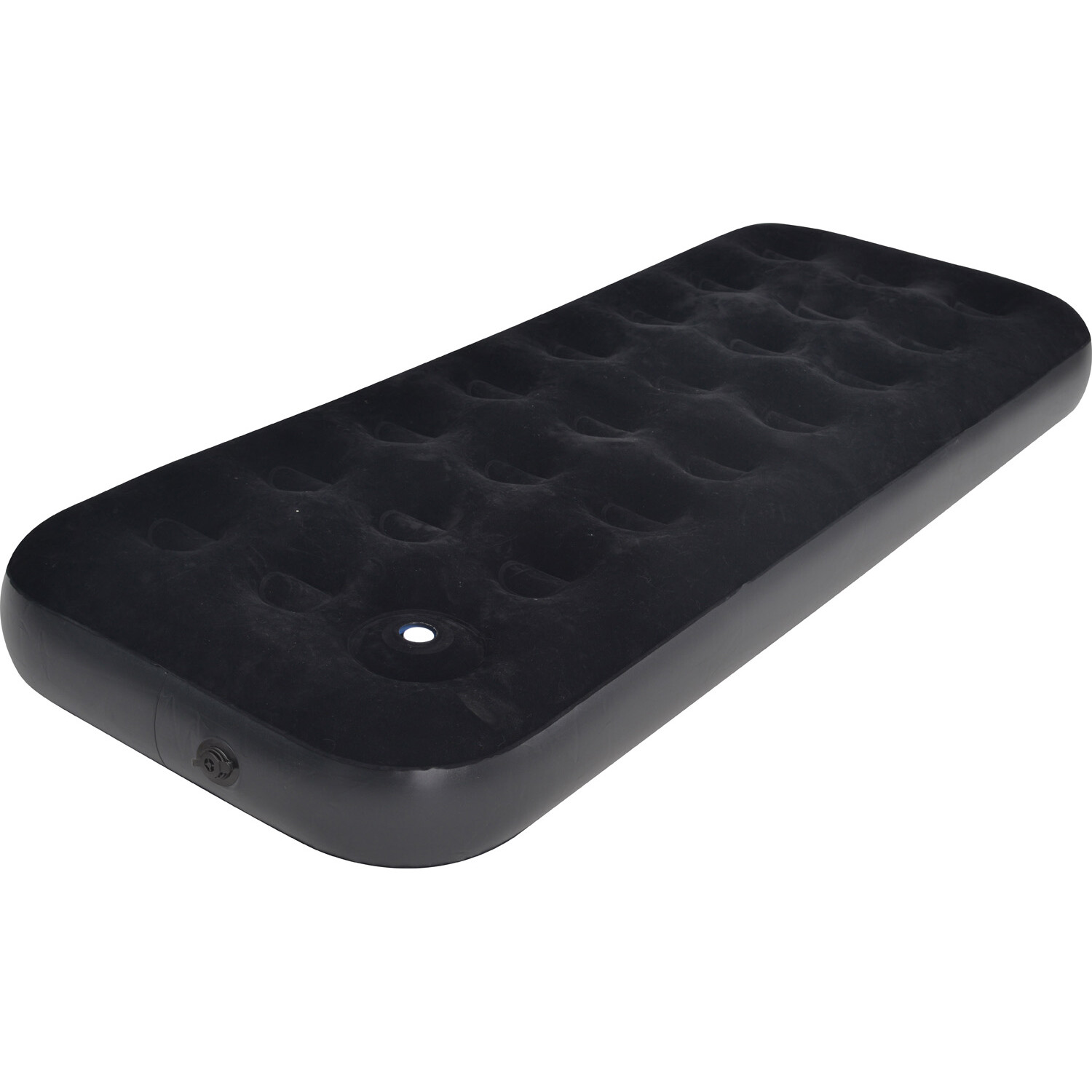 Single Airbed with Inbuilt Foot Pump Image 1
