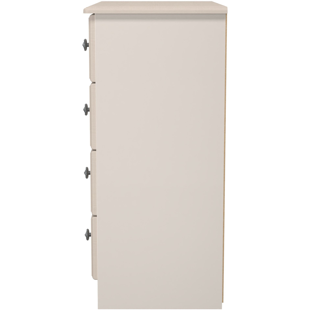 Crowndale Pembroke 4 Drawer Kashmir Ash Chest of Drawers Ready Assembled Image 4