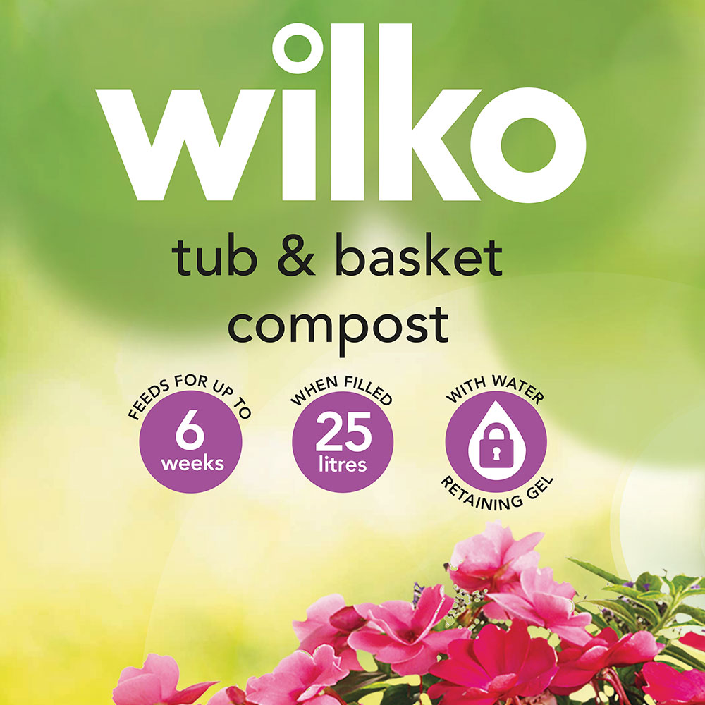 Wilko Tub and Basket Compost 25L Image 3