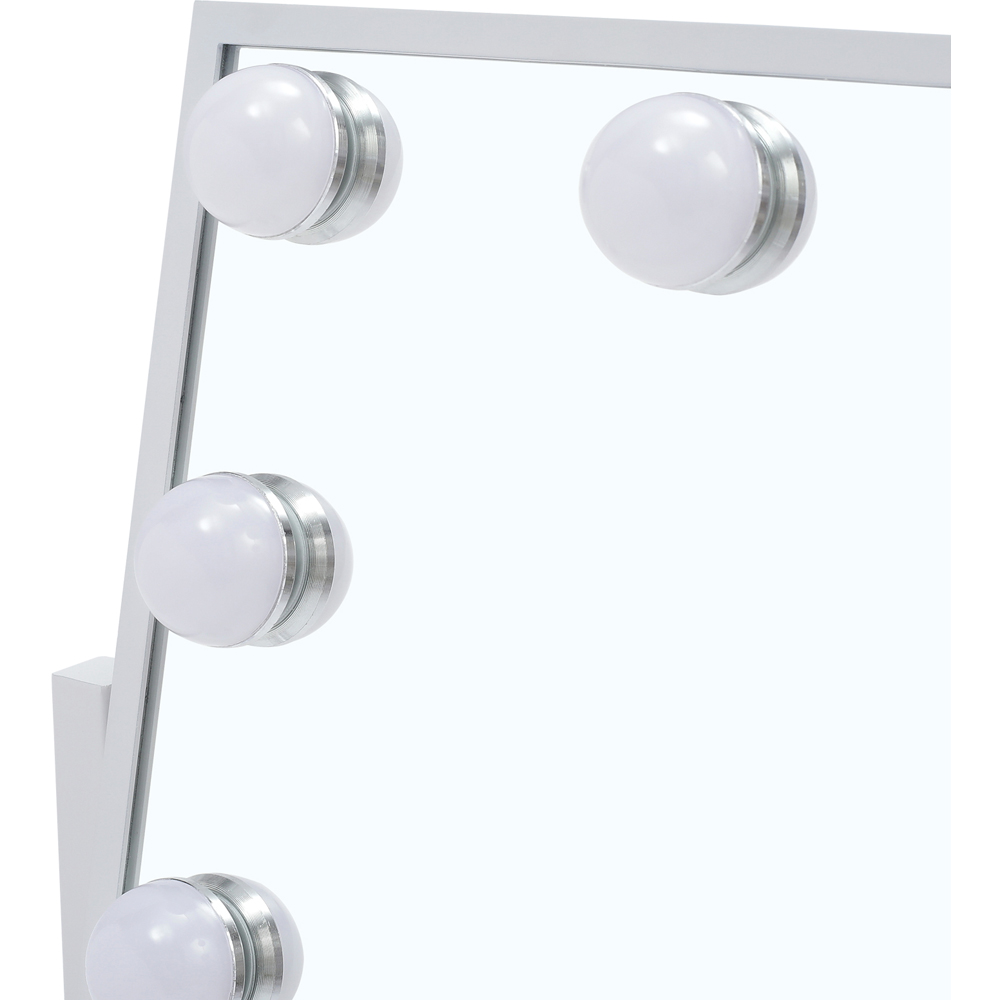Living and Home LED Hollywood Tabletop Vanity Makeup Mirror 36 x 30cm Image 3
