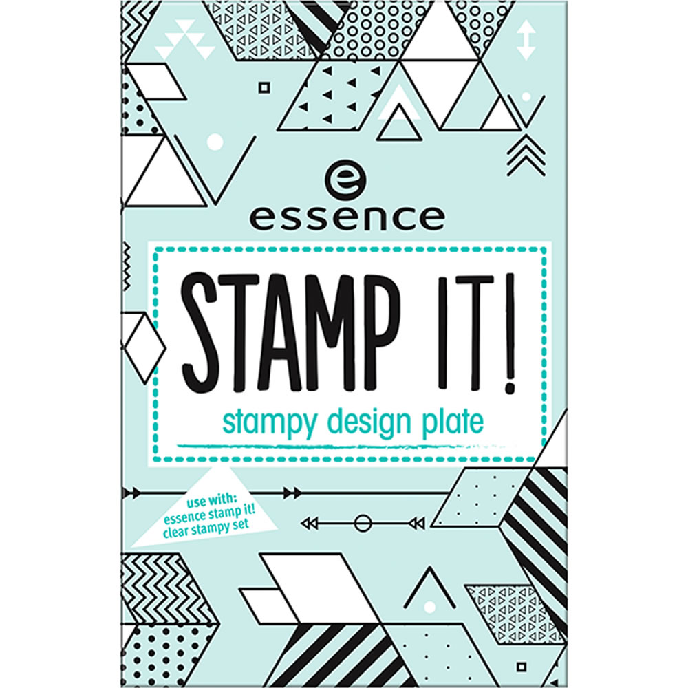 Essence Stamp It! Stampy Design Plate Nail Art 02 Image 1