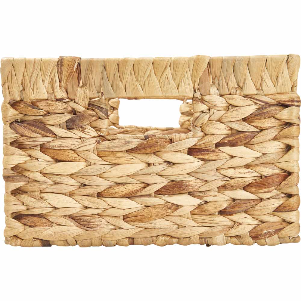 Wilko Large Water Hyacinth Basket Image 3