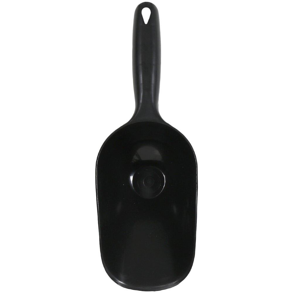 Plastic Garden Scoop - Black Image