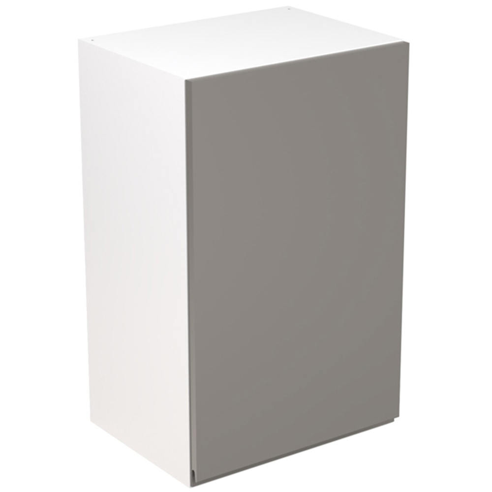 Kitchen Kit J-Pull Matt Dust Grey Wall Kitchen Cabinet Flatpack 450mm Image 1