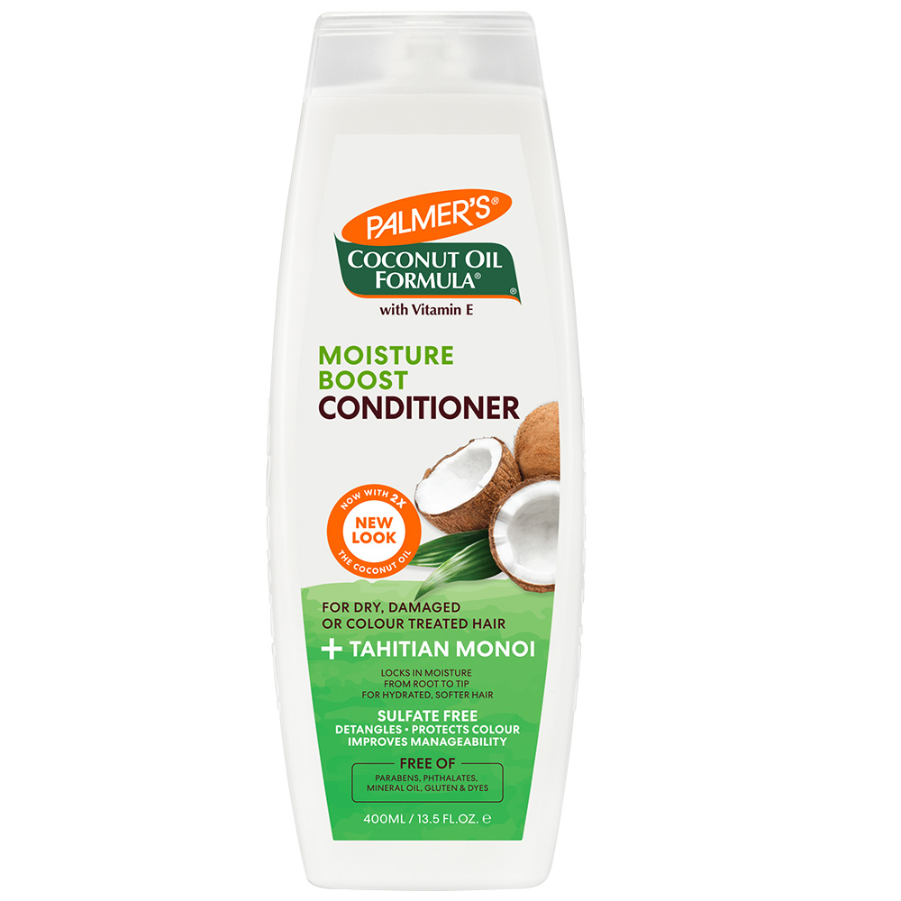 Coconut Oil Formula Moisture Boost Conditioner 400ml Image 1