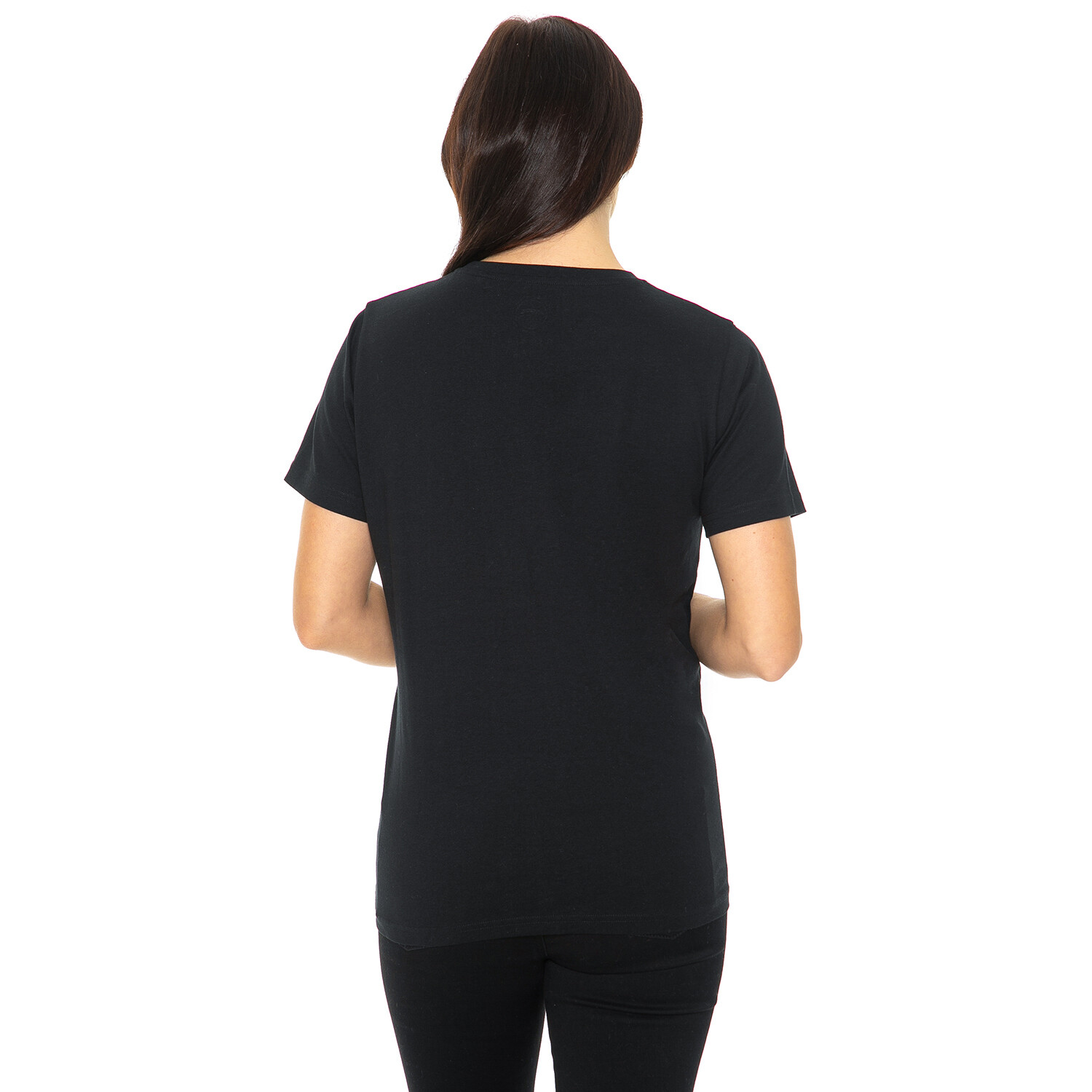 Fiona Ladies Crew Neck T-Shirt Black - Black / 16 Image 3
