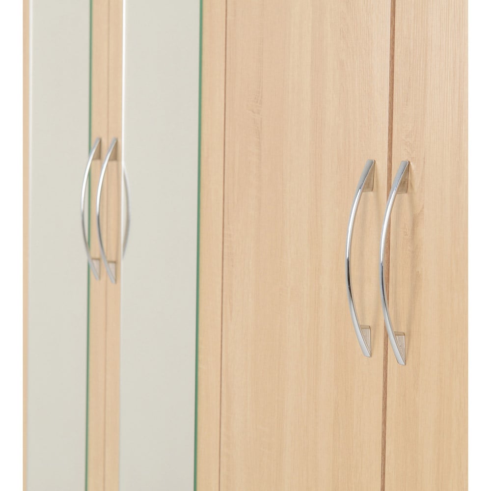 Seconique Nevada Sonoma Oak Effect 4 Piece Bedroom Furniture Set Image 6