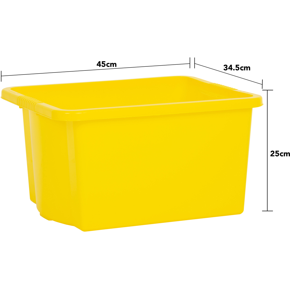 Wham 35L Mixed Stackable Storage Box 4 Pack Image 6