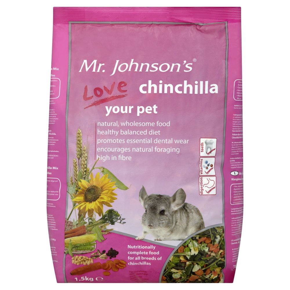 Mr Johnson's Chinchilla Feed 1.5kg Image