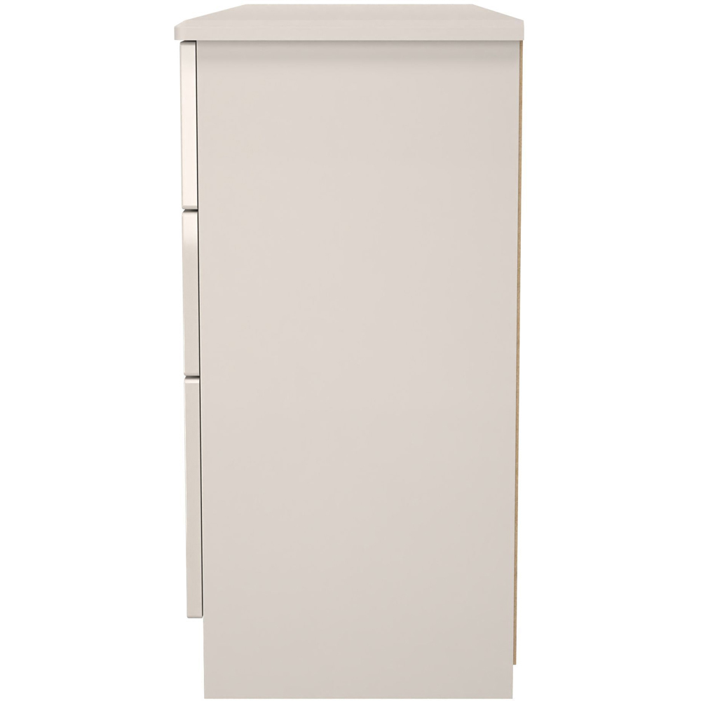 Crowndale Camden 6 Drawer Kashmir Gloss Kneehole Desk Ready Assembled Image 4