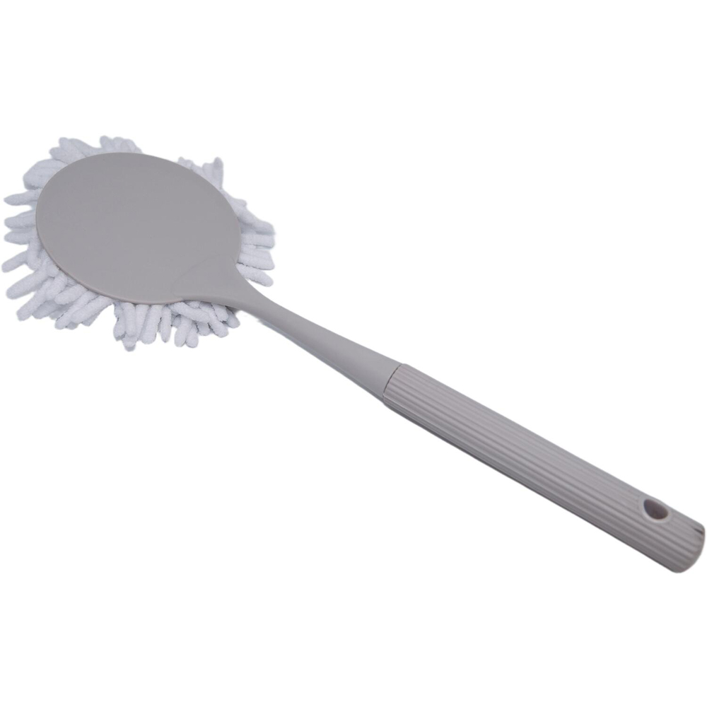 Ribbed Chenille Duster Grey Image 3
