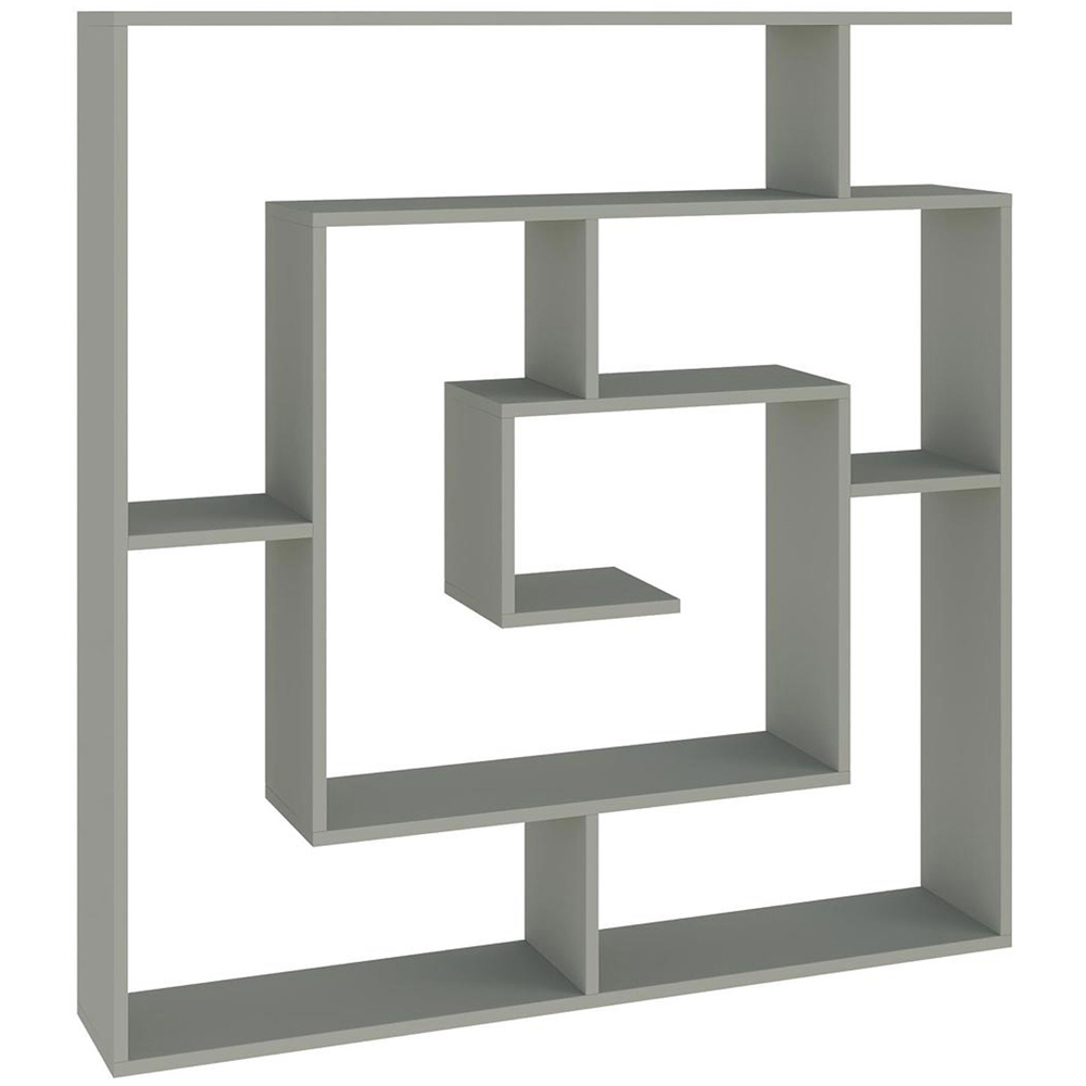 FWStyle Labirent Multi Shelf Ash Green Maze Inspired Room Divider Shelving Unit Image 2