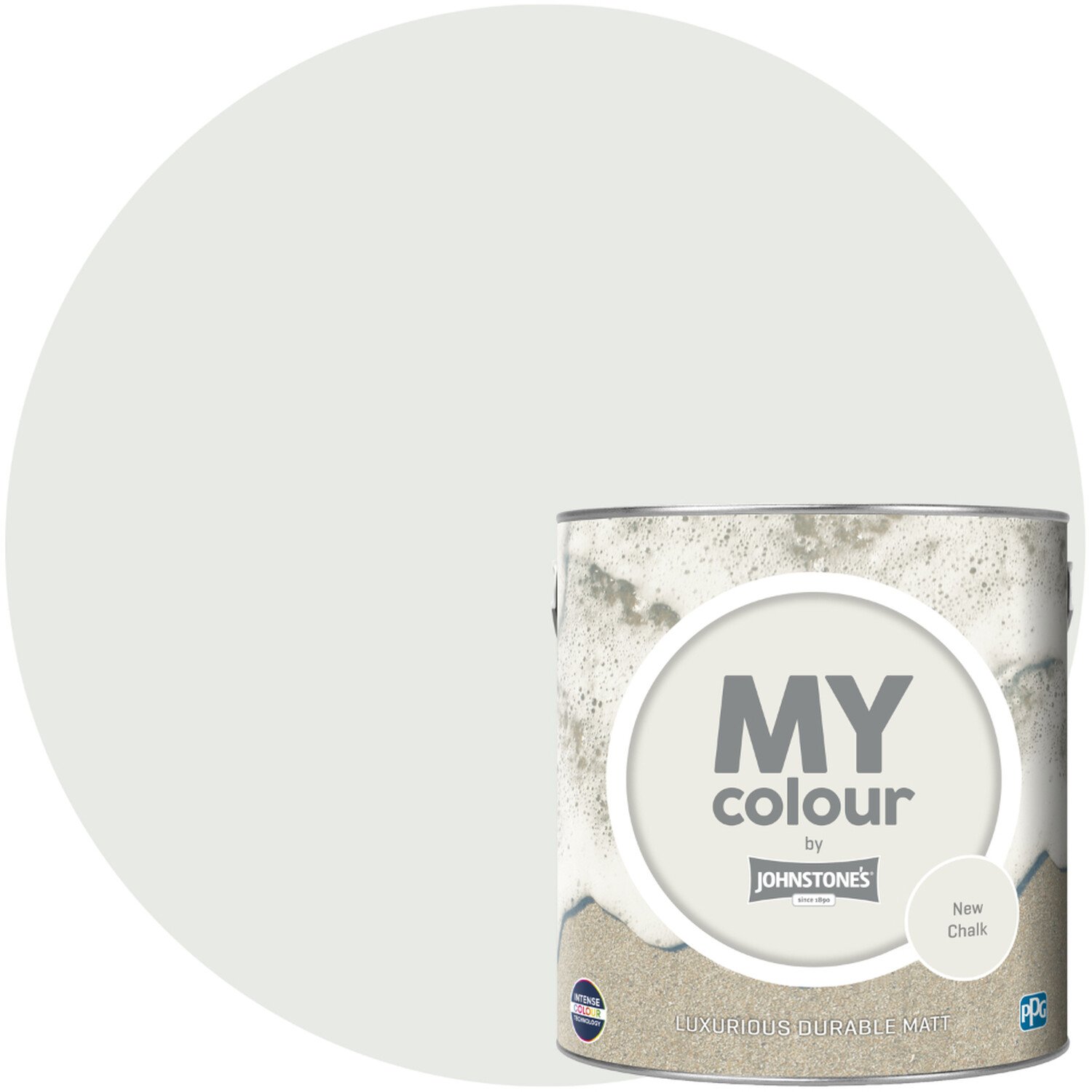 Johnstone's MY Colour Luxurious Durable Matt Paint New Chalk Image 1