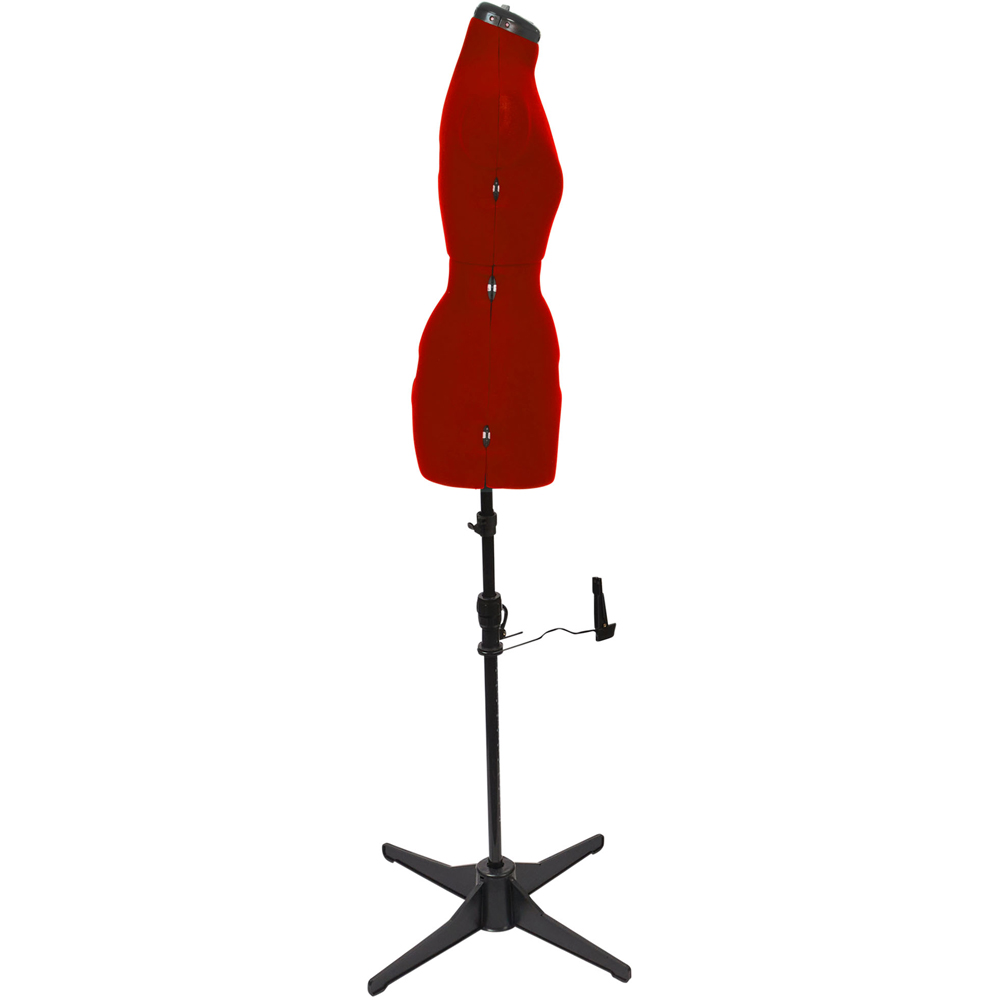 Sewing Online FG267 Ruby Red Adjustable 8-Part Dressmakers Dummy Trouser Form Small Image 3